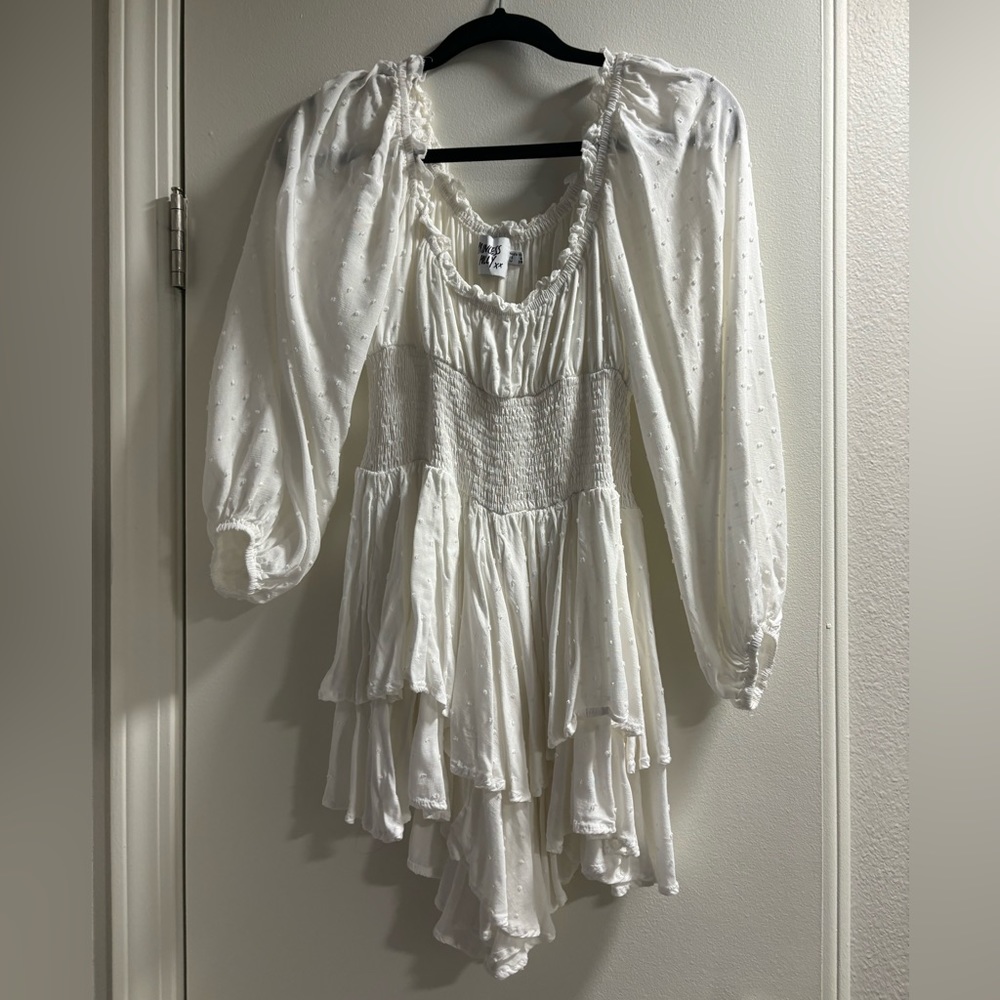 Princess Polly white romper